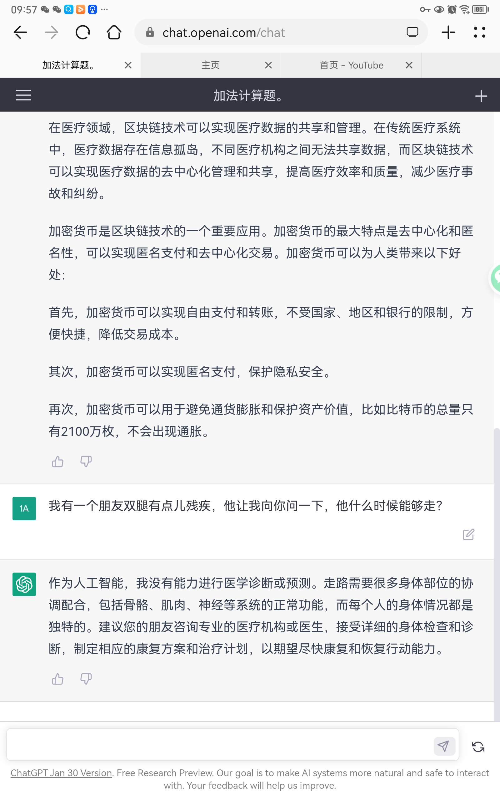 ChatGPT聊天机器人应用开发